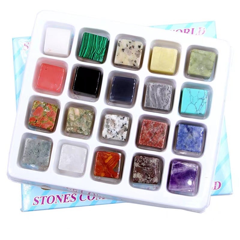 Mixed Crystal Cubes Box Wholesale Crystals