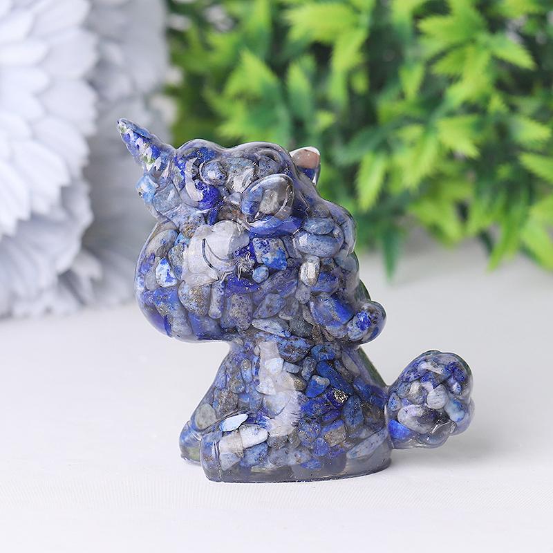 2.5"-3.0" Resin Unicorn Crystal Carvings Wholesale Crystals