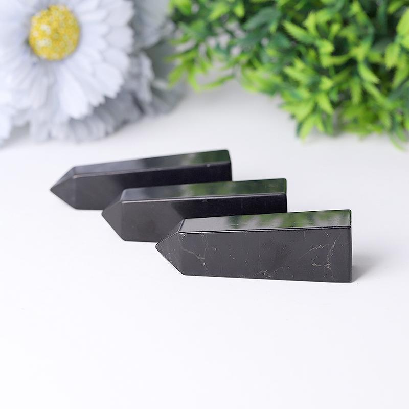 70mm Shungite Tower Wholesale Crystals