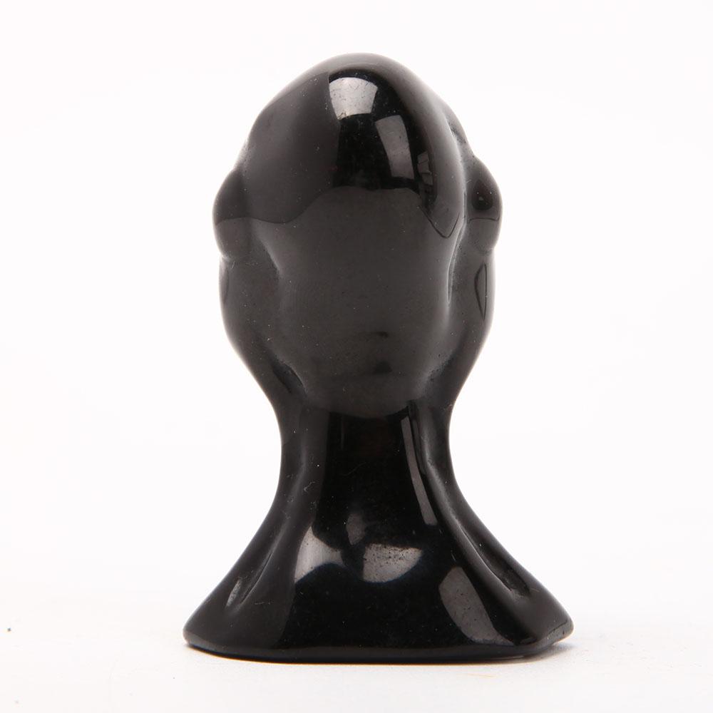 Black Obsidian Alien Carvings Wholesale Crystals