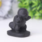 Black Obsidian Squirtle Crystal Carvings Wholesale Crystals