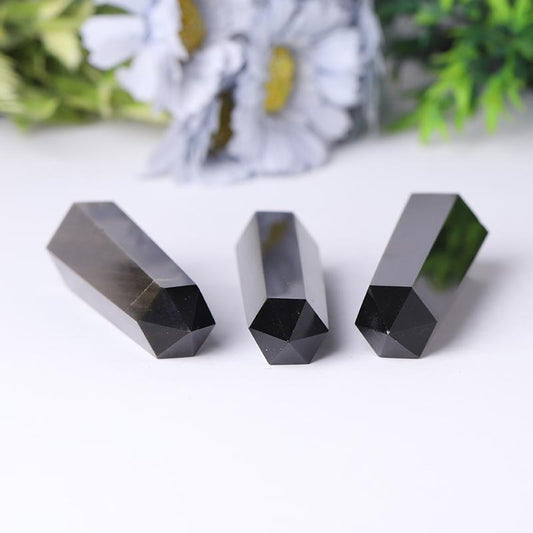 Golden Obsidian Point Healing Crystal Tower Wholesale Crystals