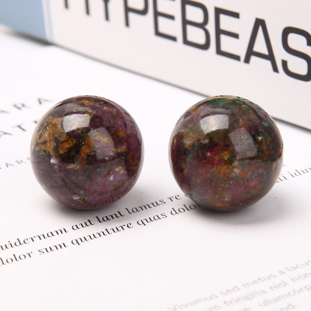 1" Ocean Jasper Mini Sphere Wholesale Crystals