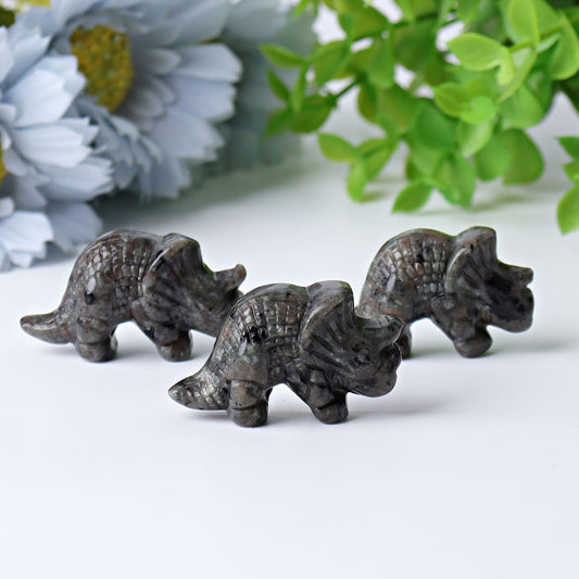 1.7" Yooperlite Dinosaur Crystal Carvings Wholesale Crystals