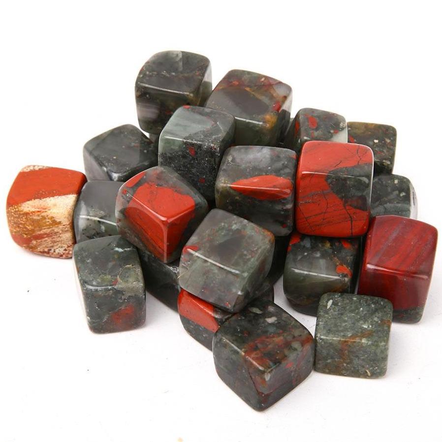 0.1kg Africa Blood Stone Cubes Wholesale Crystals