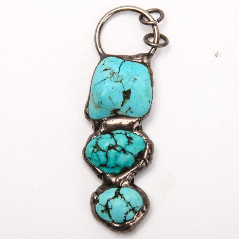 Turquoise Pendant Key Chain Wholesale Crystals