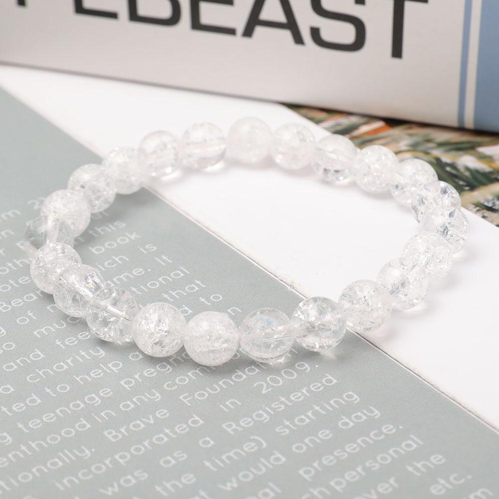 Crack Clear Quartz Bracelet Wholesale Crystals