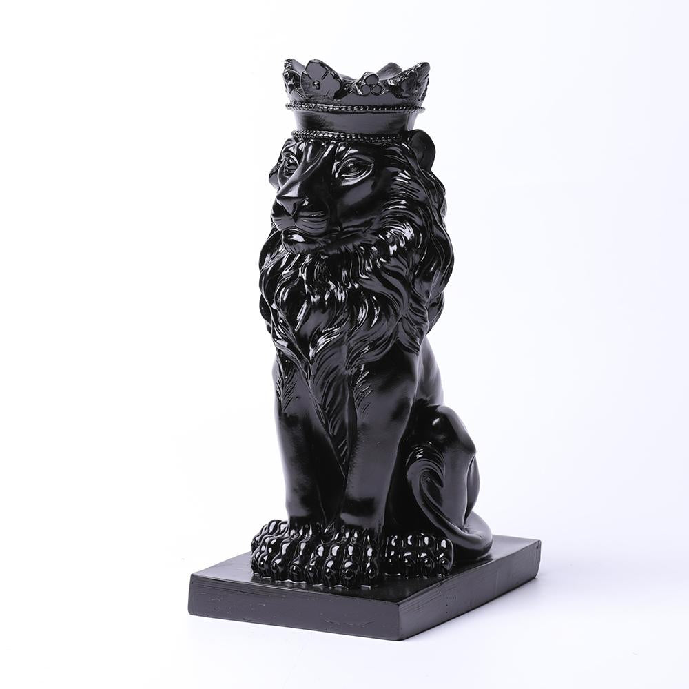 Resin Lion Statue Stand L Wholesale Crystals