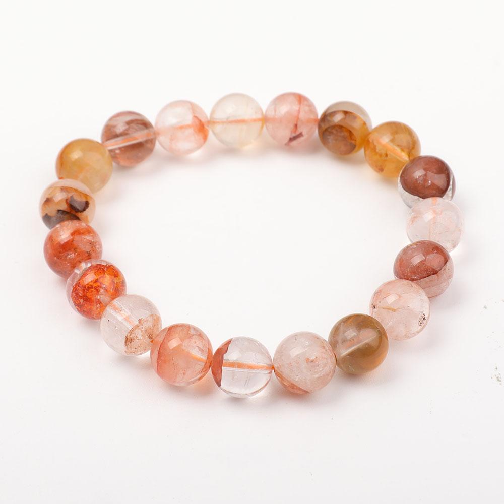 10mm Fire Quartz Bracelet Wholesale Crystals