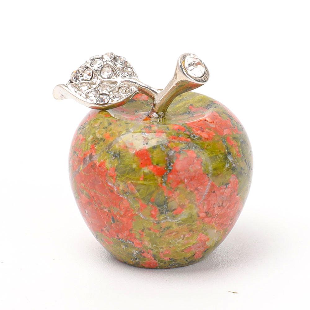 Crystal Apples for Christmas Decoration Wholesale Crystals