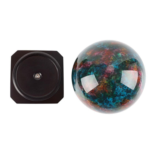 6.29”Rainbow Large Decorative Colorful Jade Sphere Wholesale Crystals