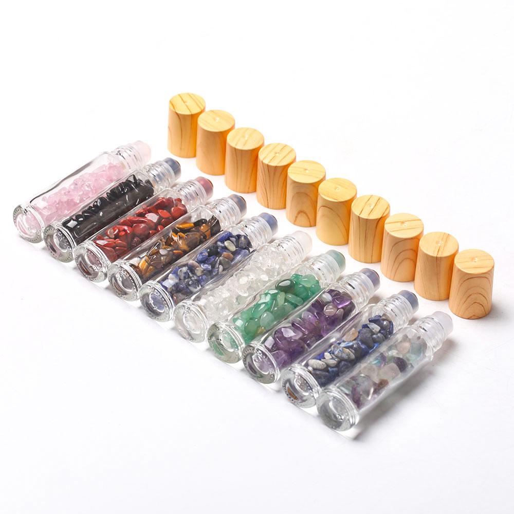 10 Pack Crystal Chips Oil Roller Wholesale Crystals