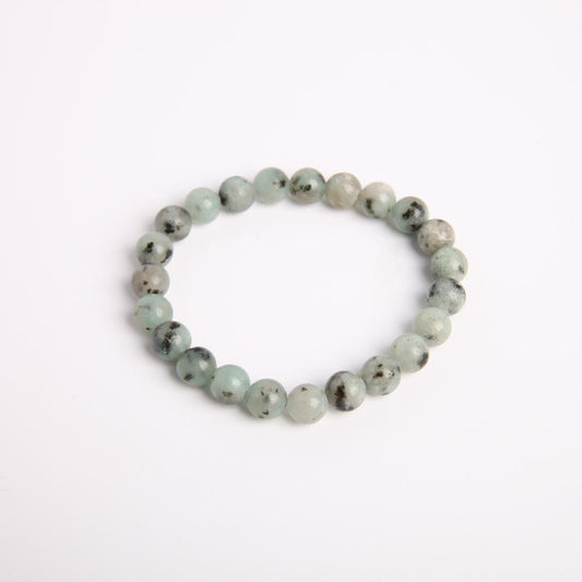 8mm Kiwi Jasper Crystal Bracelet Wholesale Crystals