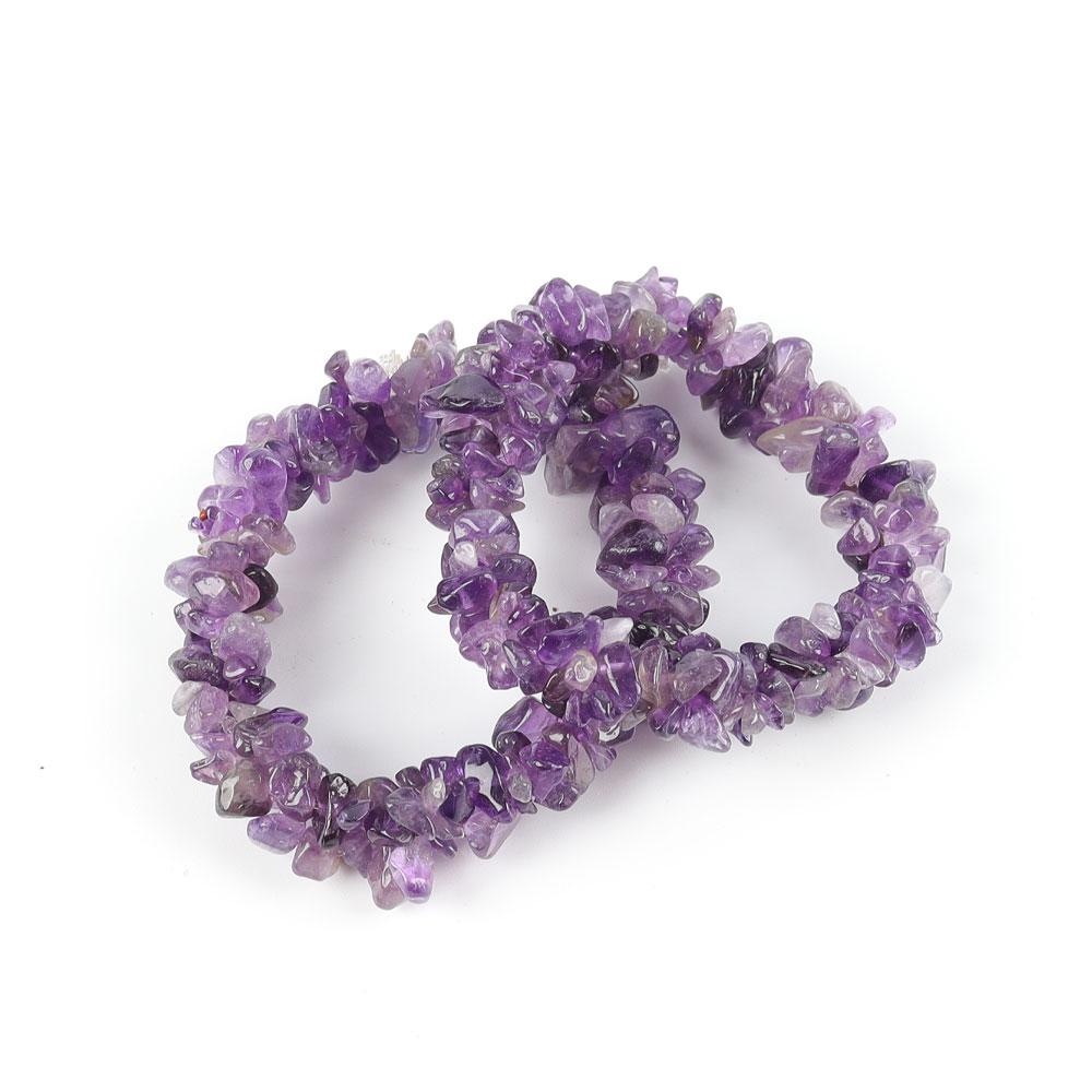 Amethyst Chips Bracelet Wholesale Crystals