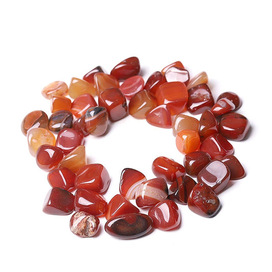 0.1kg Carnelian Crystal Tumbles Wholesale Crystals