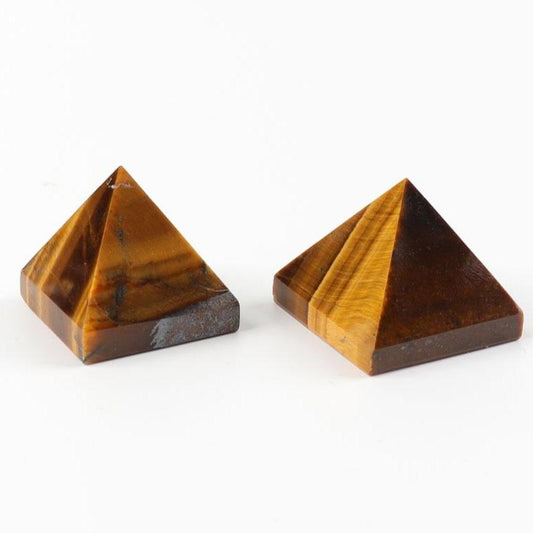 Tiger Eye Crystal Carving Pyramid Wholesale Crystals