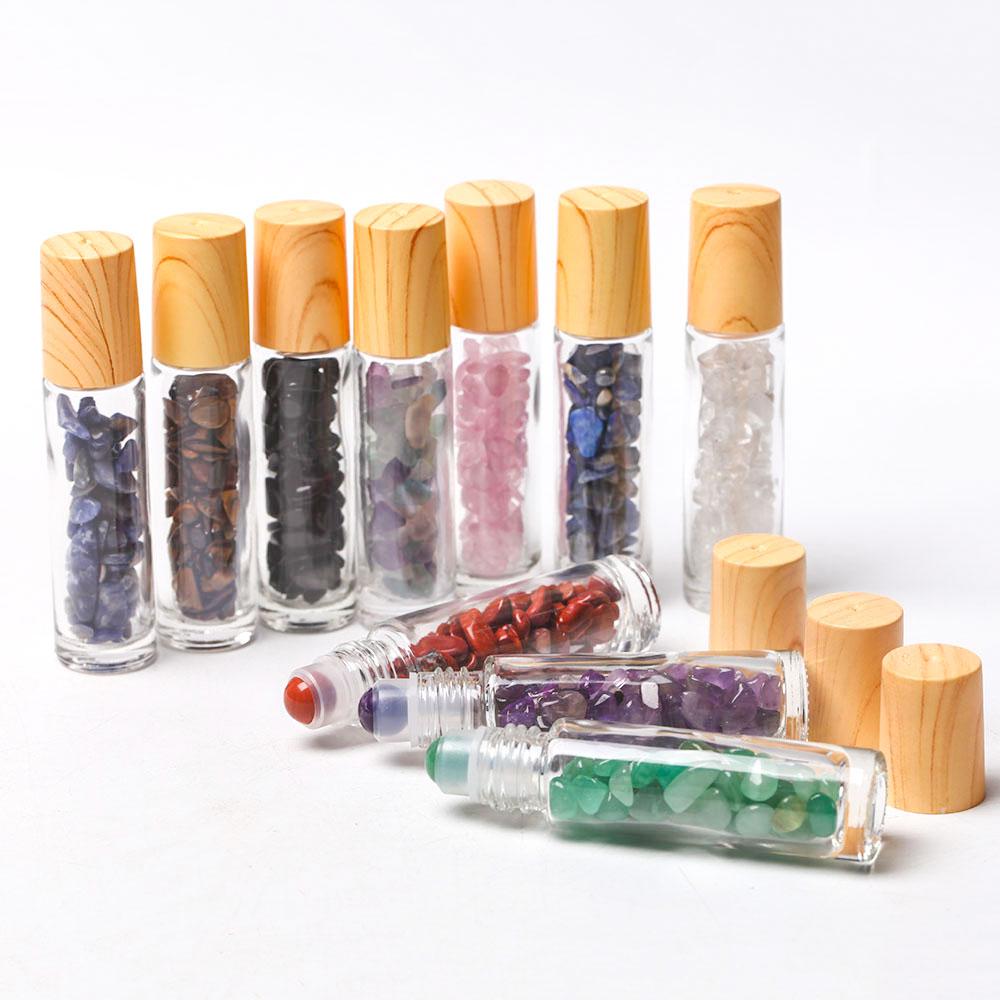 10 Pack Crystal Chips Oil Roller Wholesale Crystals