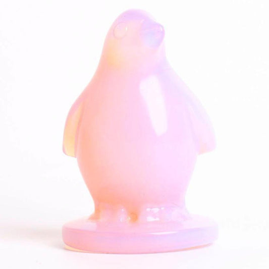 Opalite Penguin Crystal Carvings Wholesale Crystals