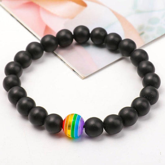 8mm Volcanic Bracelet Wholesale Crystals