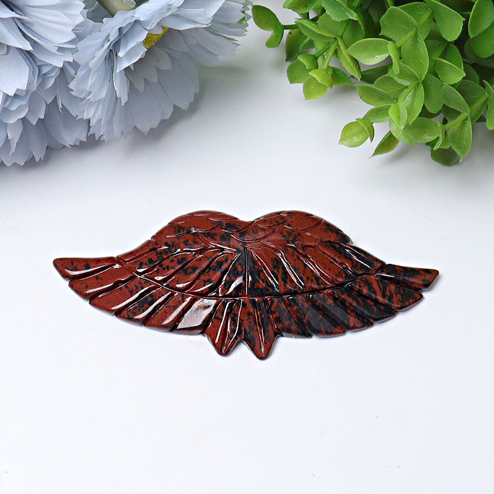 4.7" Angel Wings Crystal Carvings Wholesale Crystals