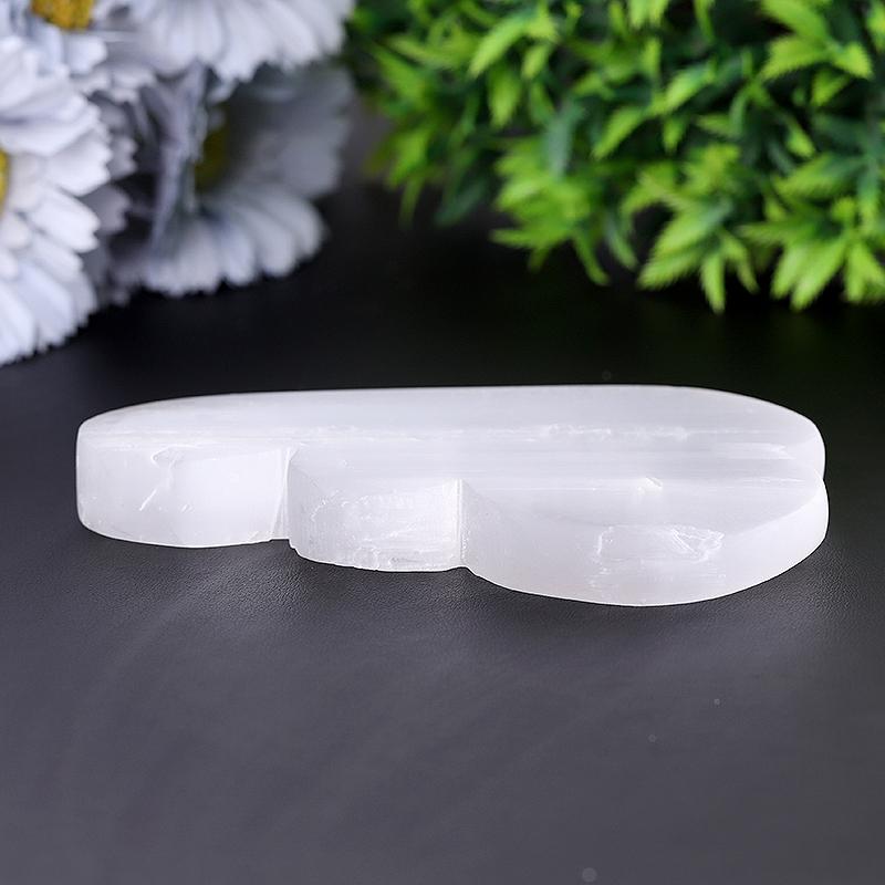 5" Cloud Shape Selenite Carving Wholesale Crystals