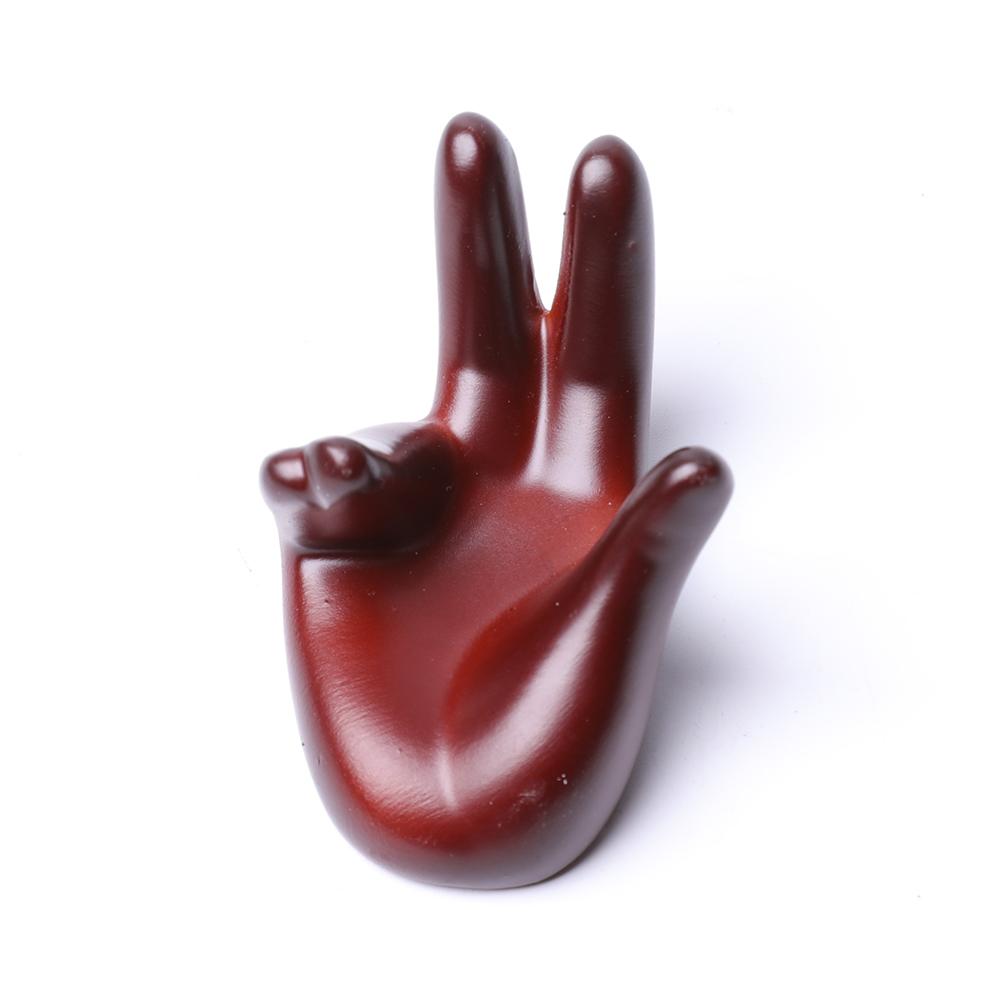 Resin Hand Shape Stand S Wholesale Crystals