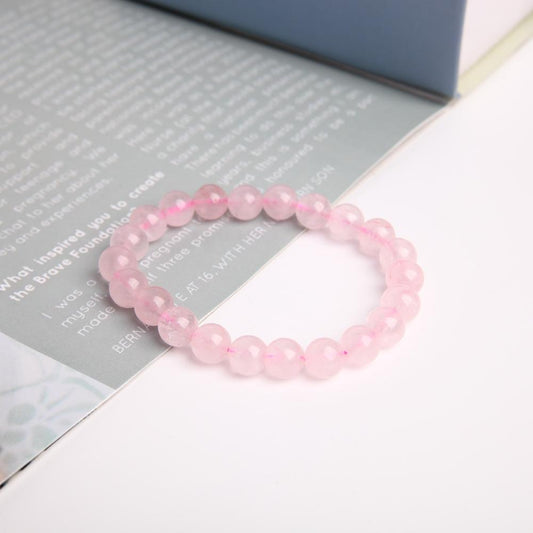 8mm Rose Quartz Crystal Bracelet Wholesale Crystals