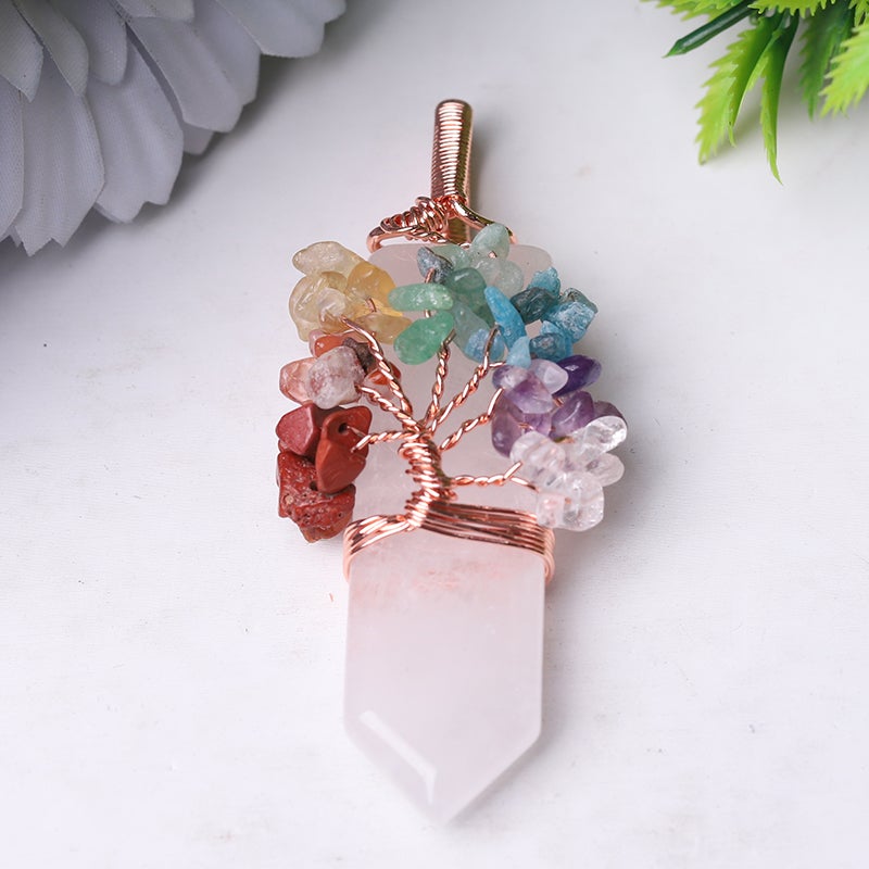 2.5" Tree of Life Crystal Pendant Wholesale Crystals