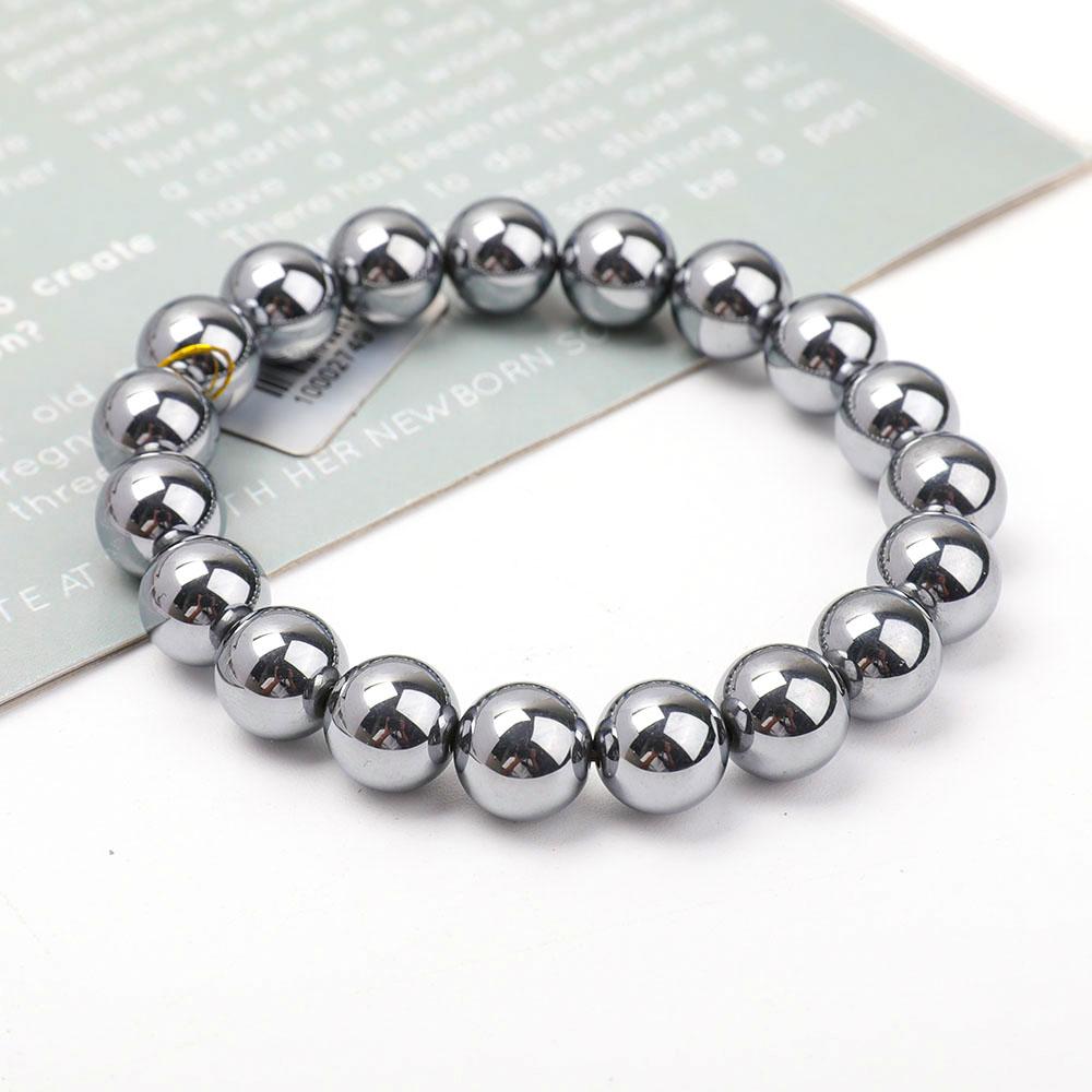 10mm Terahertz Bracelet Hematite Wholesale Crystals