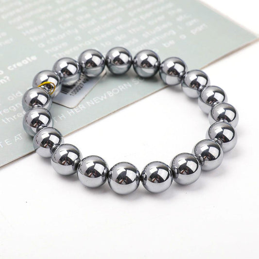 10mm Terahertz Bracelet Hematite Wholesale Crystals