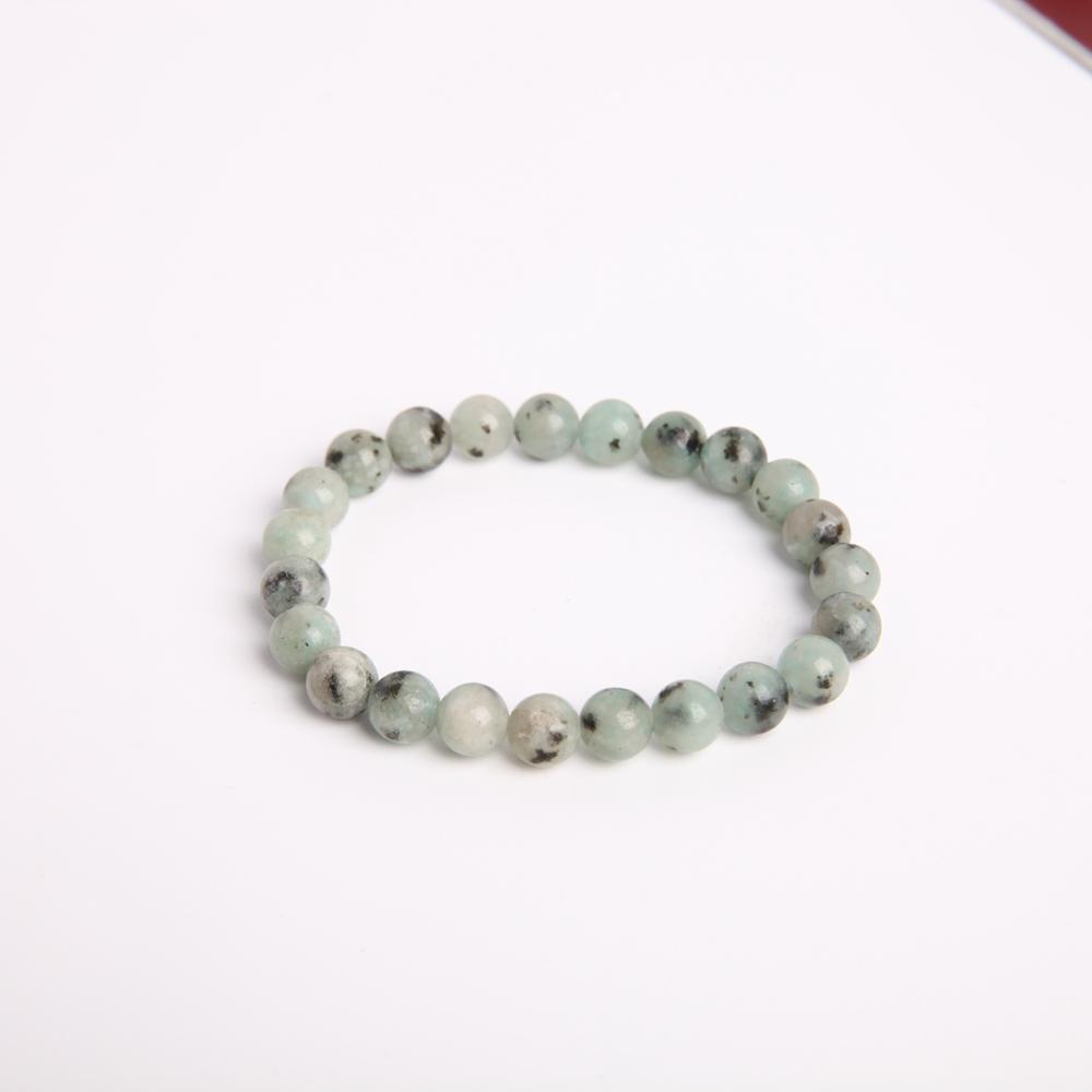 8mm Kiwi Jasper Crystal Bracelet Wholesale Crystals