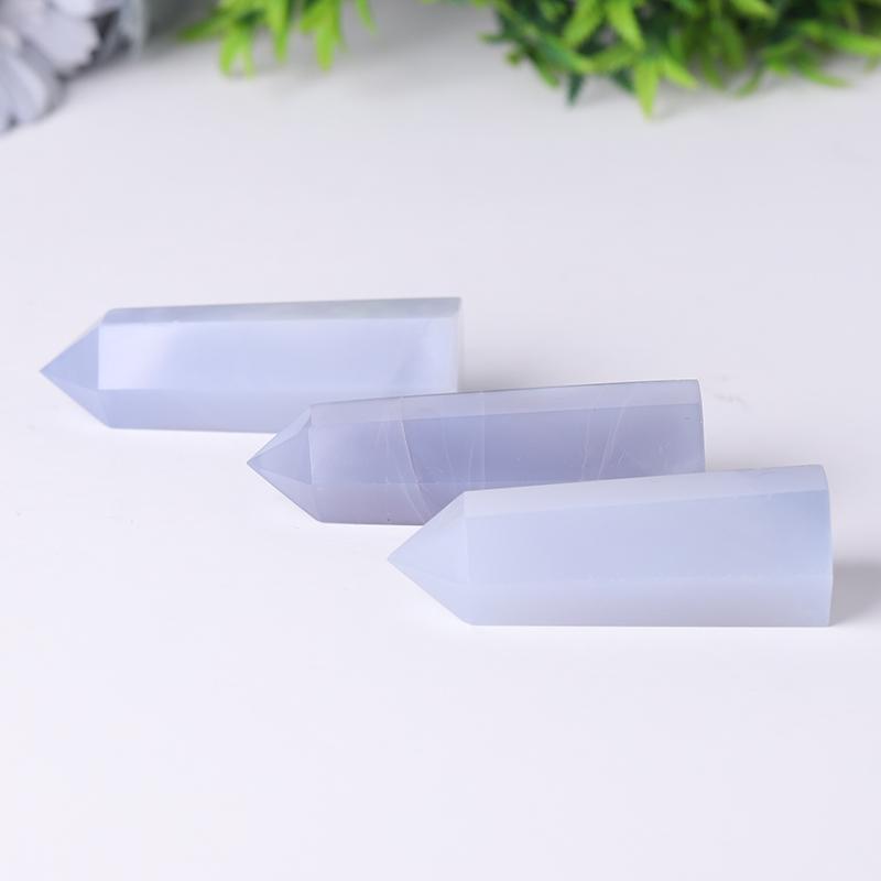 Blue Chalcedony Tower Wholesale Crystals