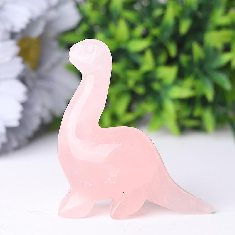 3" Hot Sale Crystal Dinosaurs Carving Natural Crystal Carving for Collection Wholesale Crystals