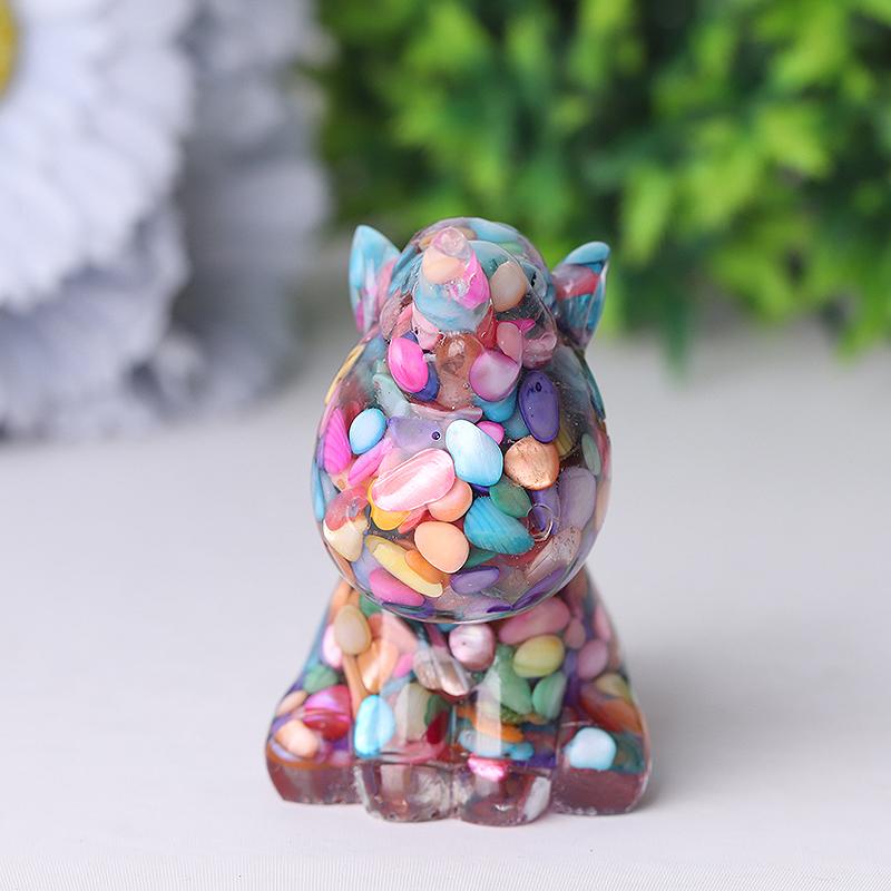 2.5"-3.0" Resin Unicorn Crystal Carvings Wholesale Crystals