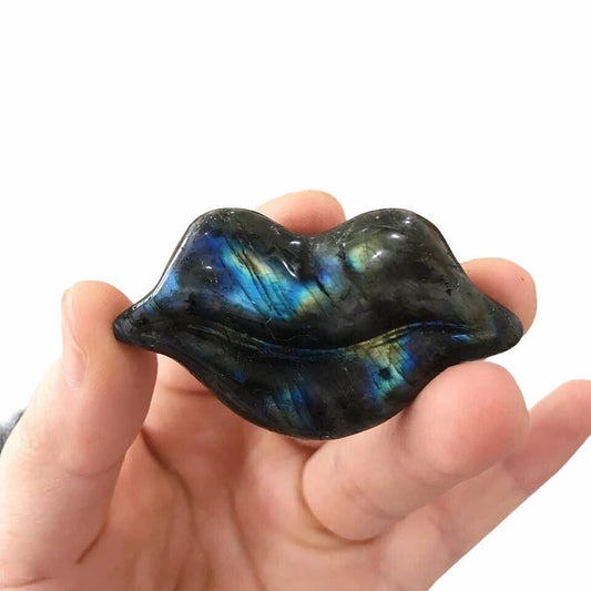 Labradorite Lip Carving Wholesale Crystals