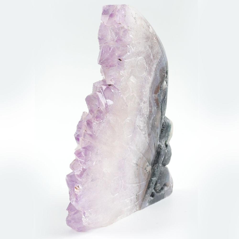 Amethyst Crystal Cluster Stone Carving Fairy Free Form Wholesale Crystals