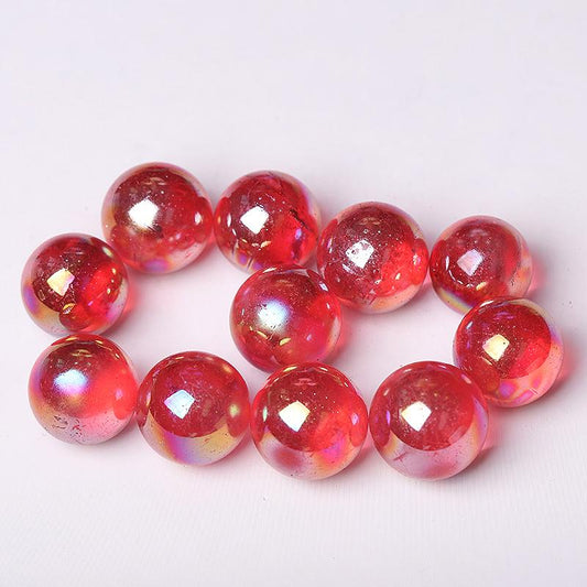 0.25kg Aura Red Crystal Spheres Wholesale Crystals