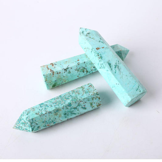 Set of 3 Chrysocolla Crystal Points Wholesale Crystals