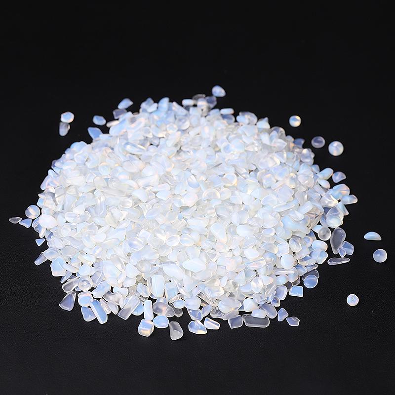 0.1kg Different Size Opalite Chips Crystal Chips for Decoration Wholesale Crystals