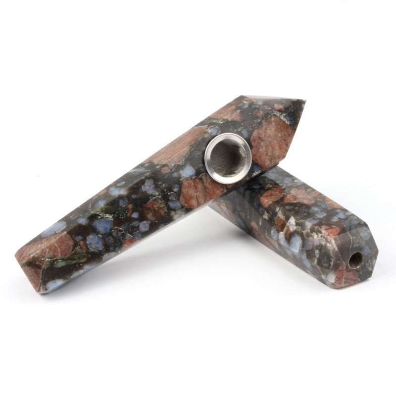 Glaucophane Smoking Pipe wholesale support mixed customization Wholesale Crystals