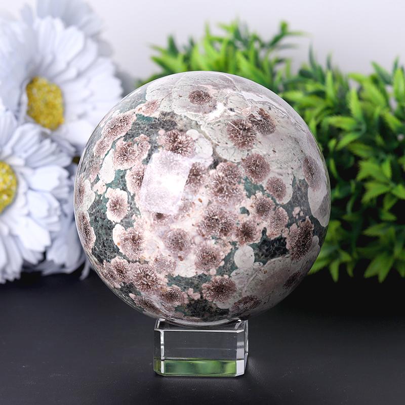 2.5"- 4.0" Firework Agate Sphere Wholesale Crystals