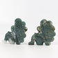 3.8" Moss Agate Fairy Crystal Carvings Wholesale Crystals