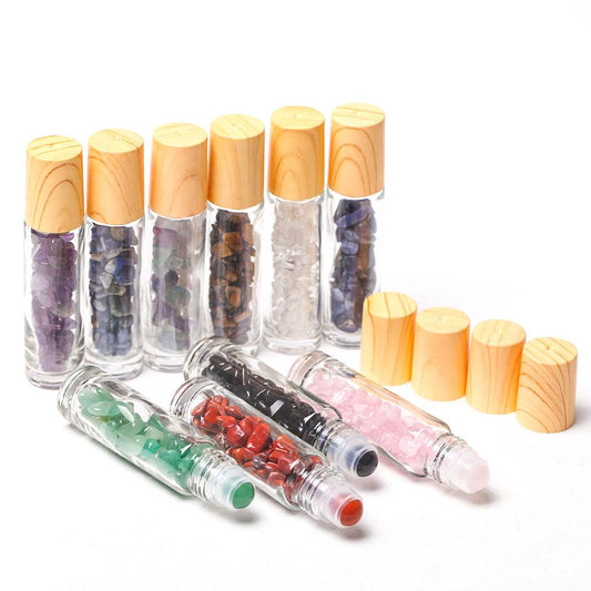 10 Pack Crystal Chips Oil Roller Wholesale Crystals