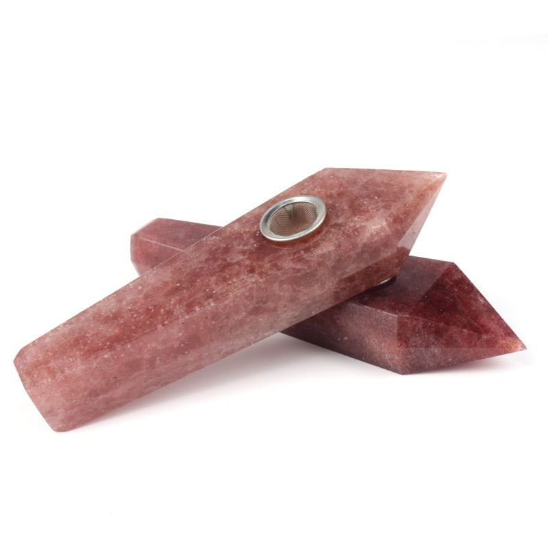 Strawberry Smoking Pipe wholesale support mixed customization Wholesale Crystals