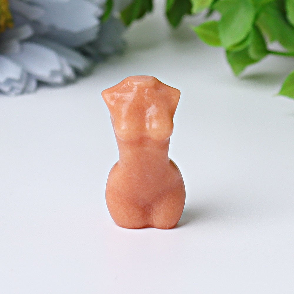 1.2" Mini Woman Model Body Crystal Carvings Wholesale Crystals