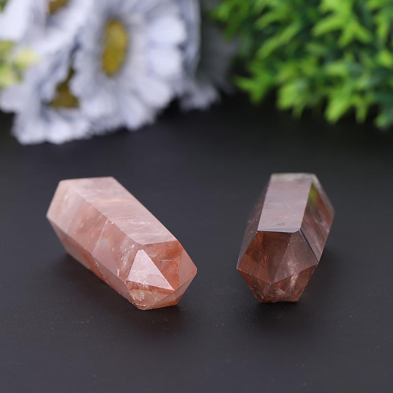 Wholesale Natural High Quality Fire Quartz Crystal Point Wholesale Crystals