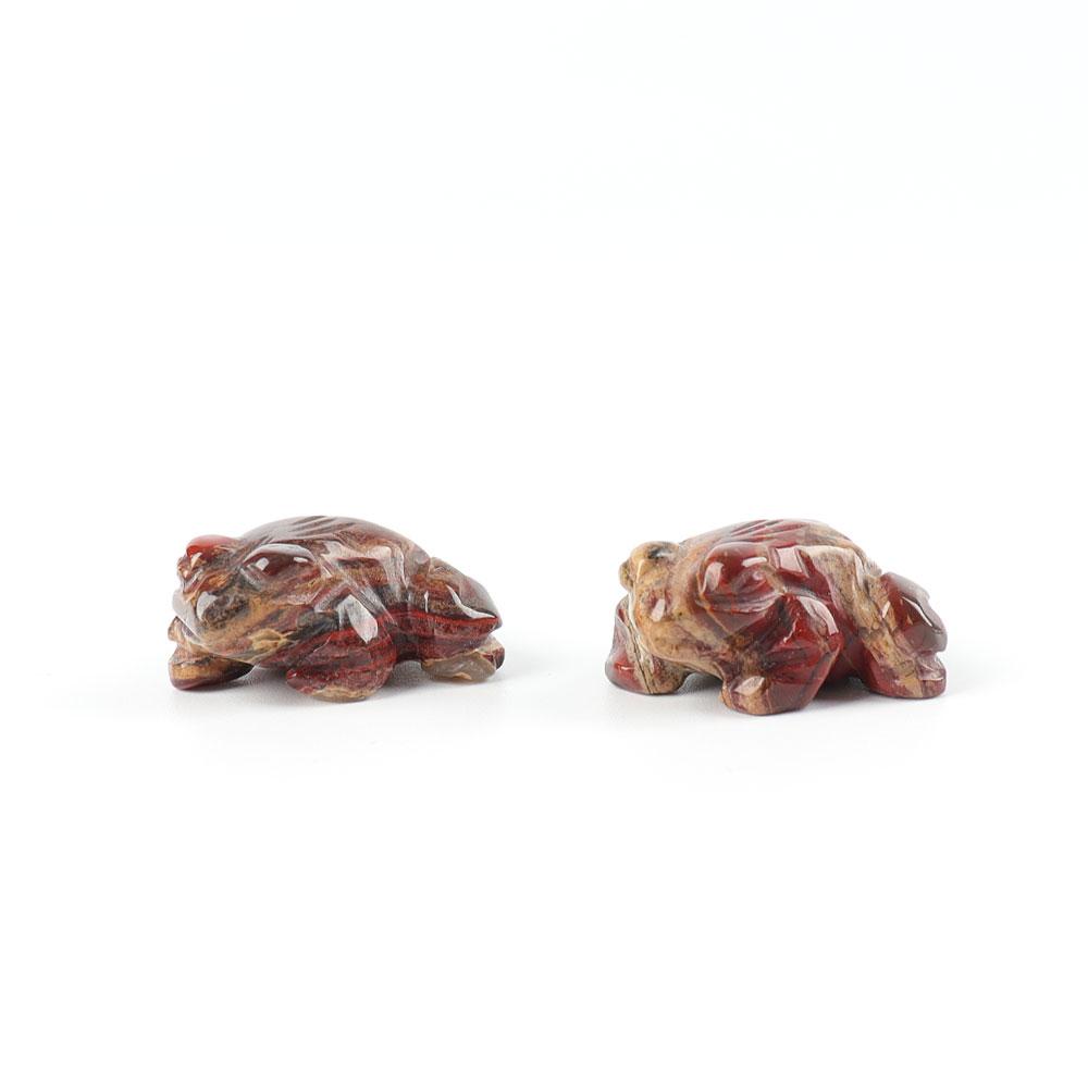 Mini Frog Carvings Wholesale Crystals