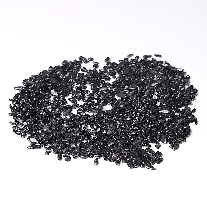 0.1kg Natural Black Tourmaline Chips Wholesale Crystals