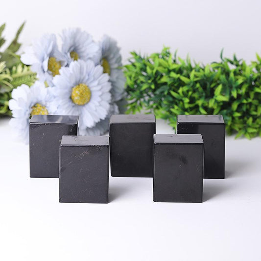 2" Natural Healing Shungite Cubes Wholesale Crystals