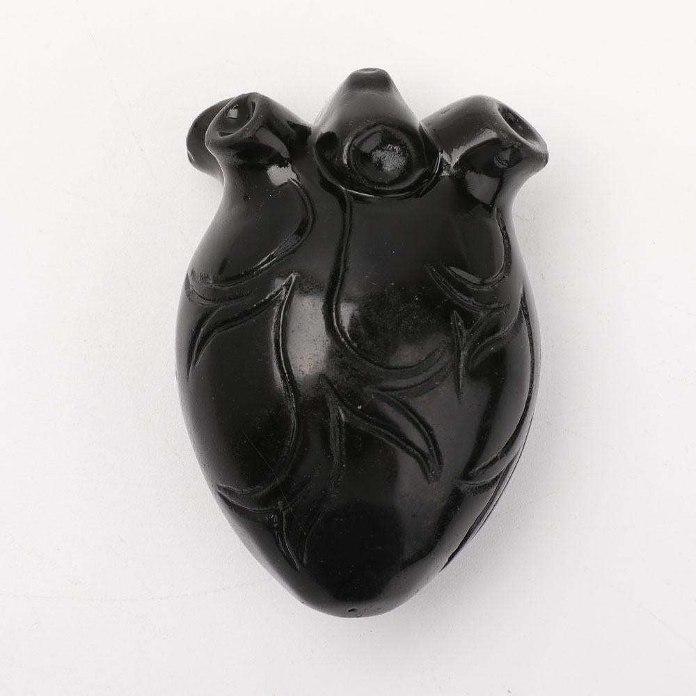 Real Heart Shaped Carvings Wholesale Crystals